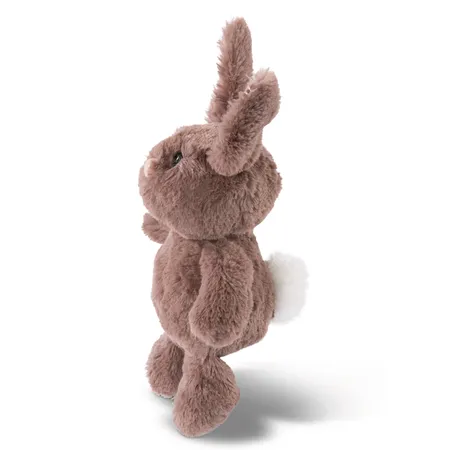 NICI Kuscheltier Hase dunkelbraun 20cm schlenkernd