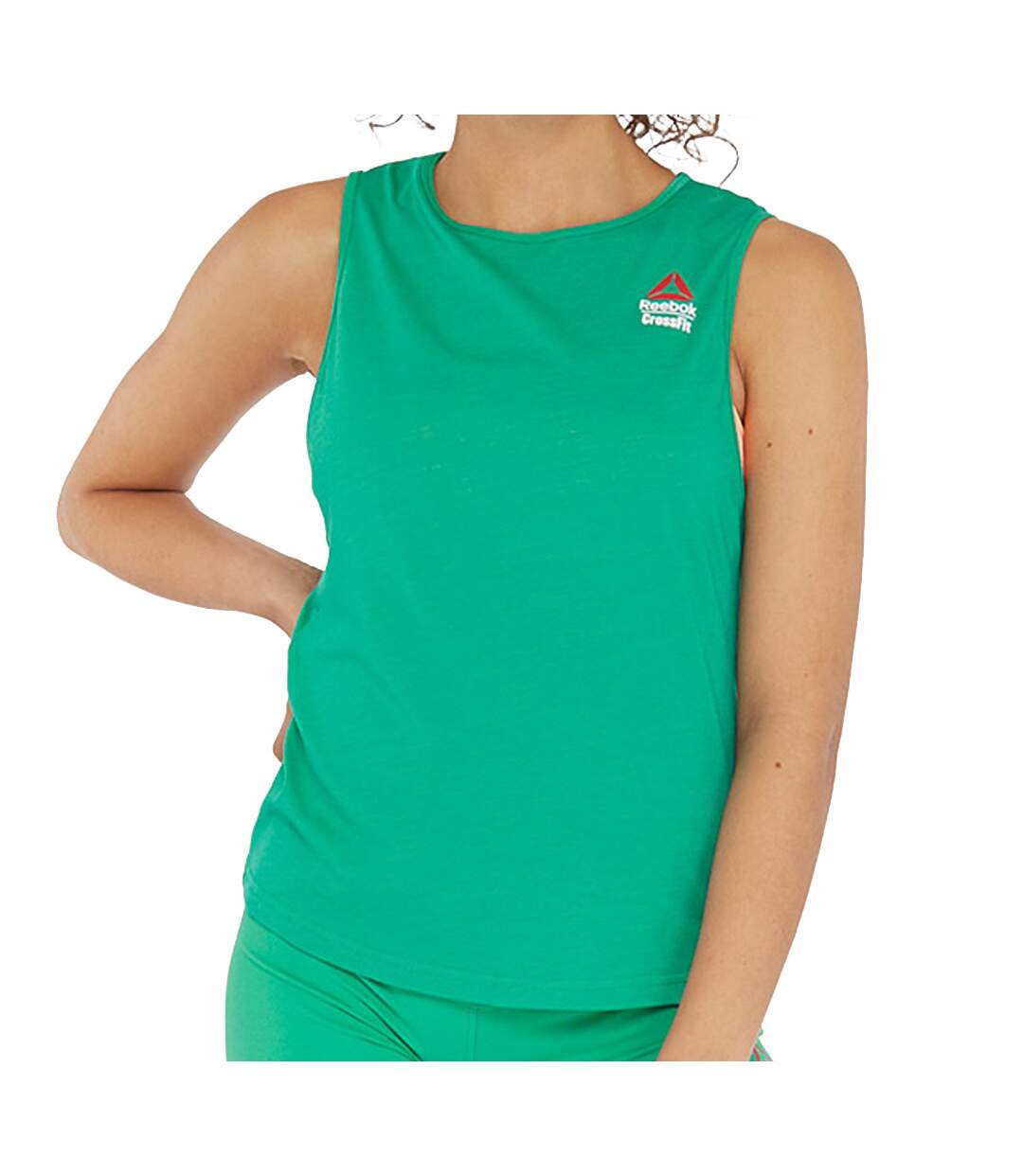 Débardeur Vert Femme Reebok Crossfit Games 2019