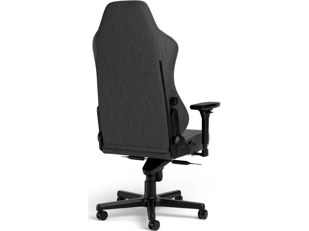 Noblechairs Hero TX - Stol - ergonomisk - armstøtter - T-formet - vippe - aluminium, polyurethan, tekstil, memory foam, polyuretan-læder, koldskum, stålramme - antracite