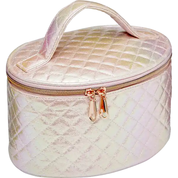 Beauty Case rosa gesteppt