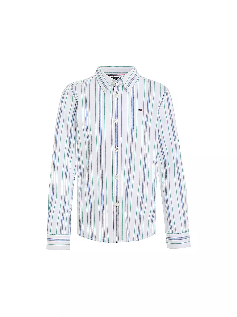 TOMMY HILFIGER Jungen Hemd weiss