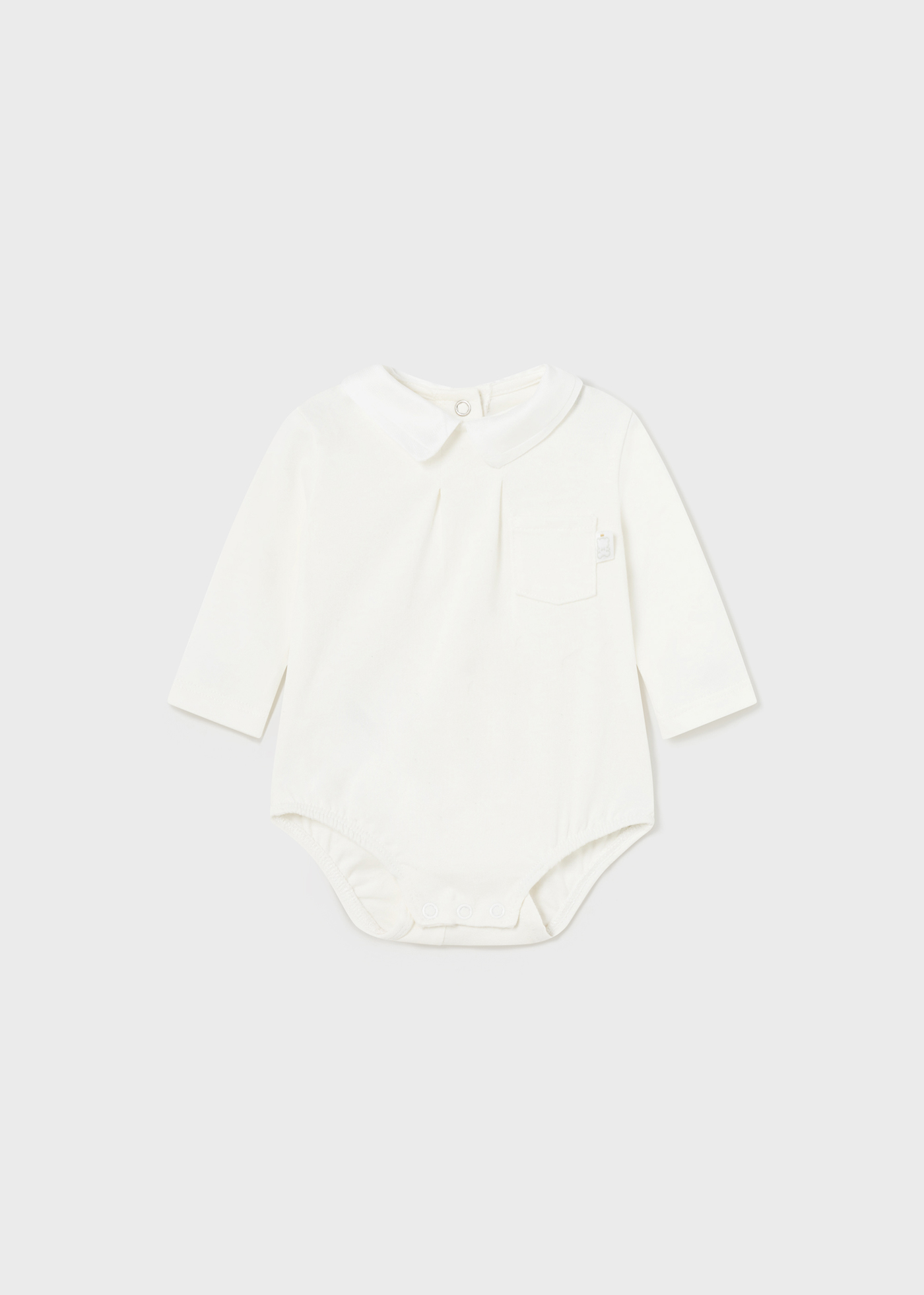 Body para recém-nascido Better Cotton com gola