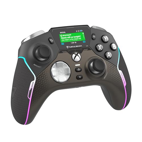Turtle Beach Stealth Ultra Sans fil Haute Performance avec Station de Charge Rapide, Butée de gâchette réglables et Ecran de Commande pour Xbox Series X|S, Xbox One & PC [Licence officielle pour Xbox]