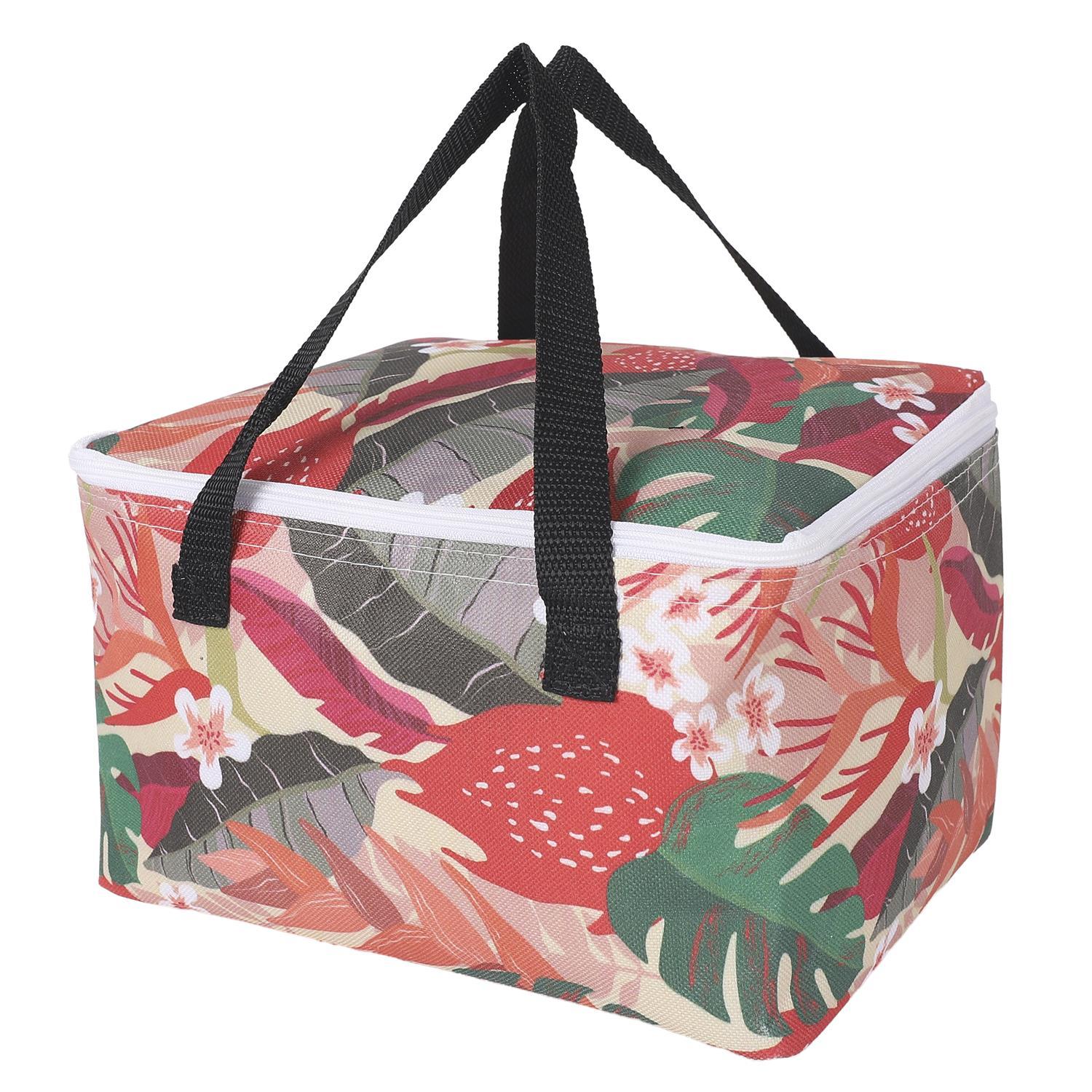 LUNCH BAG TROPICAL 24X18X13.5CM