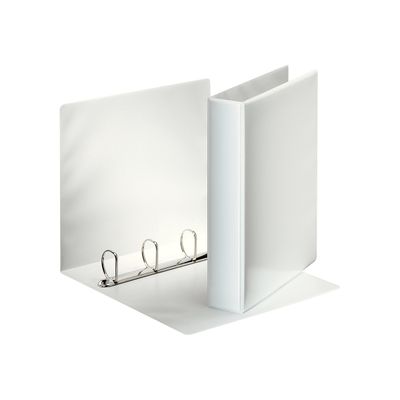 Esselte ESSENTIALS - Classeur à anneaux personnalisable - Dos 63 mm - A4 - pour 400 feuilles - blanc