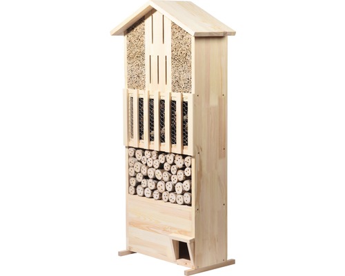 XXL wandinsectenhotel met egelhuis, 58 x 30 x 110 cm