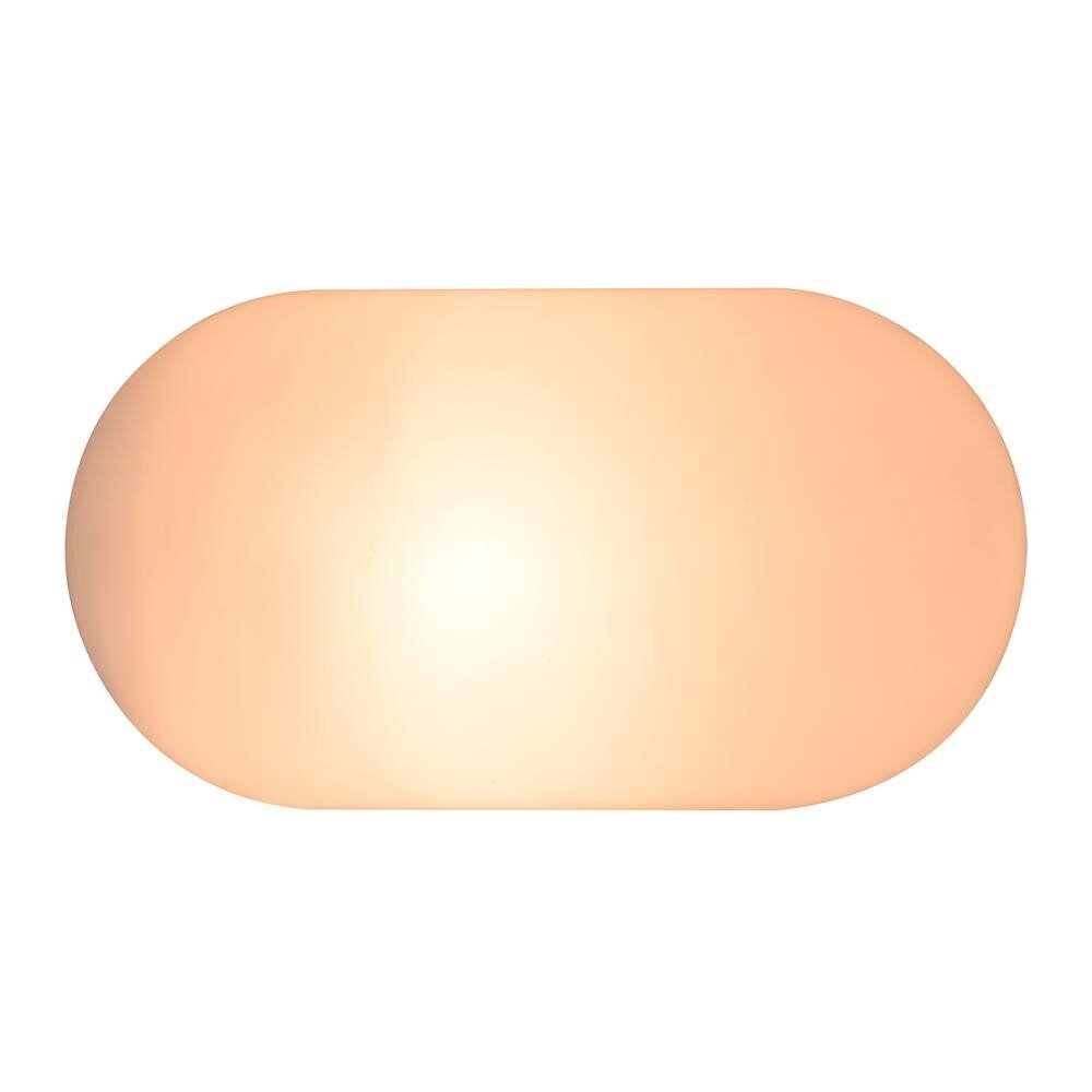 Wandlamp Foam Oval in wit E27 IP44