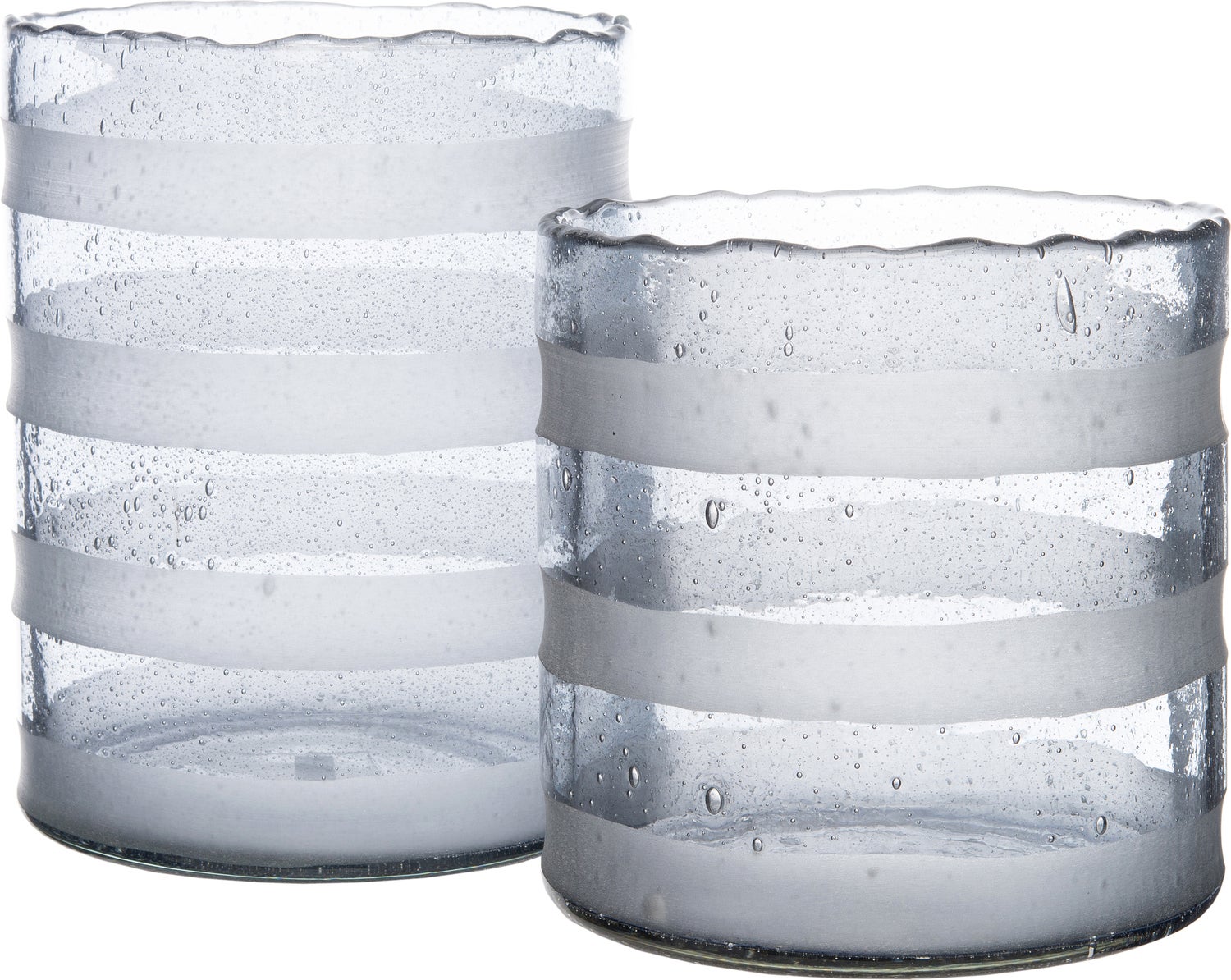 Intratuin windlicht grijs D 15 H 15 cm