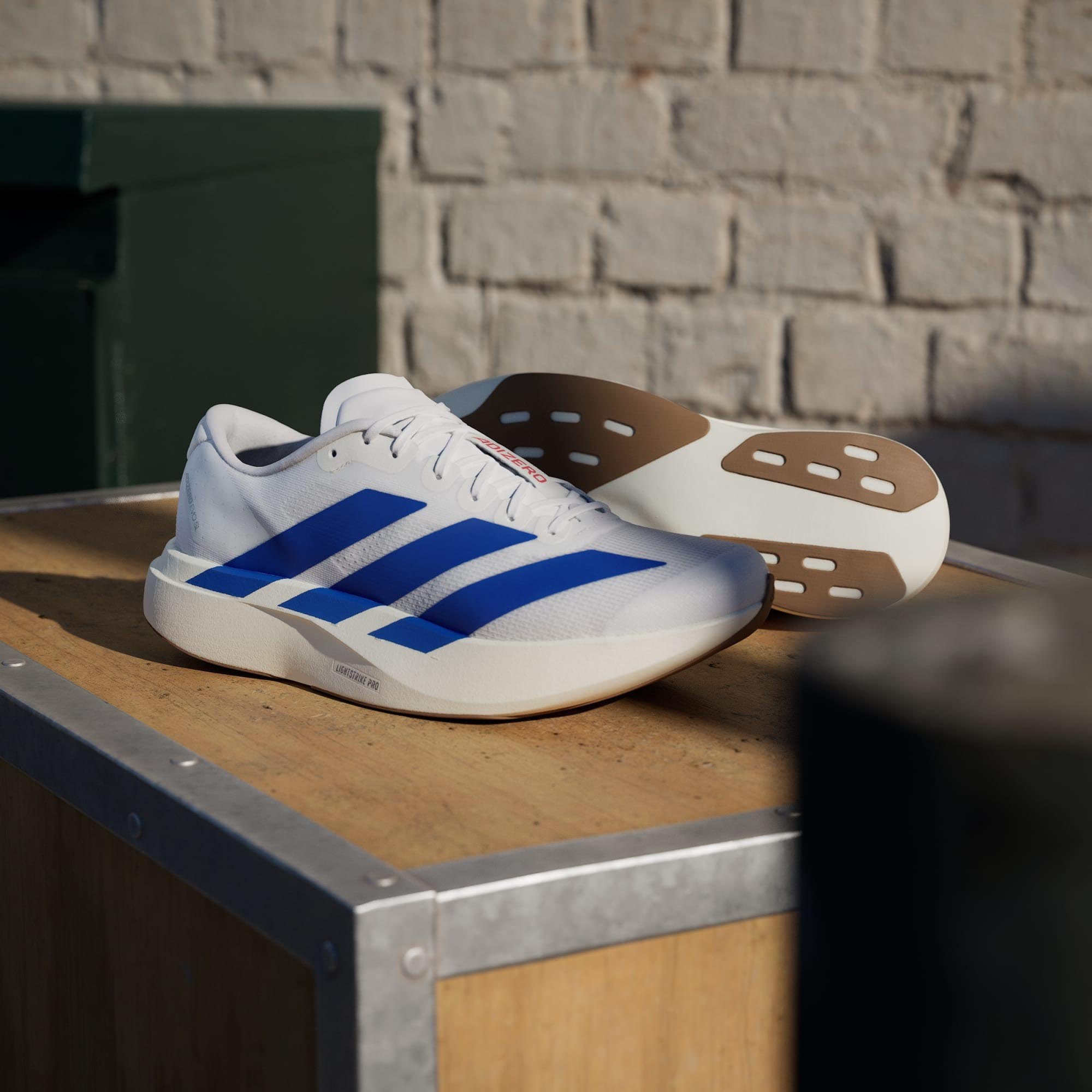 Adizero Evo SL Herre Cloud White/Royal Blue/Pure Ruby