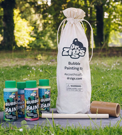 Dr Zigs S?bebobles?t - BubBlå Painting Kit