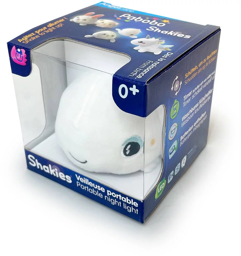PELUCHE LUMINEUSE SHAKIES BALEINE MINI VEILLEUSE
