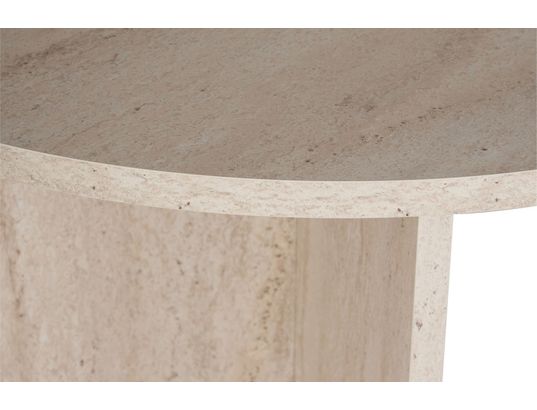 CONCEPT1 - Table Sablin travertin 180 x 90 x h75