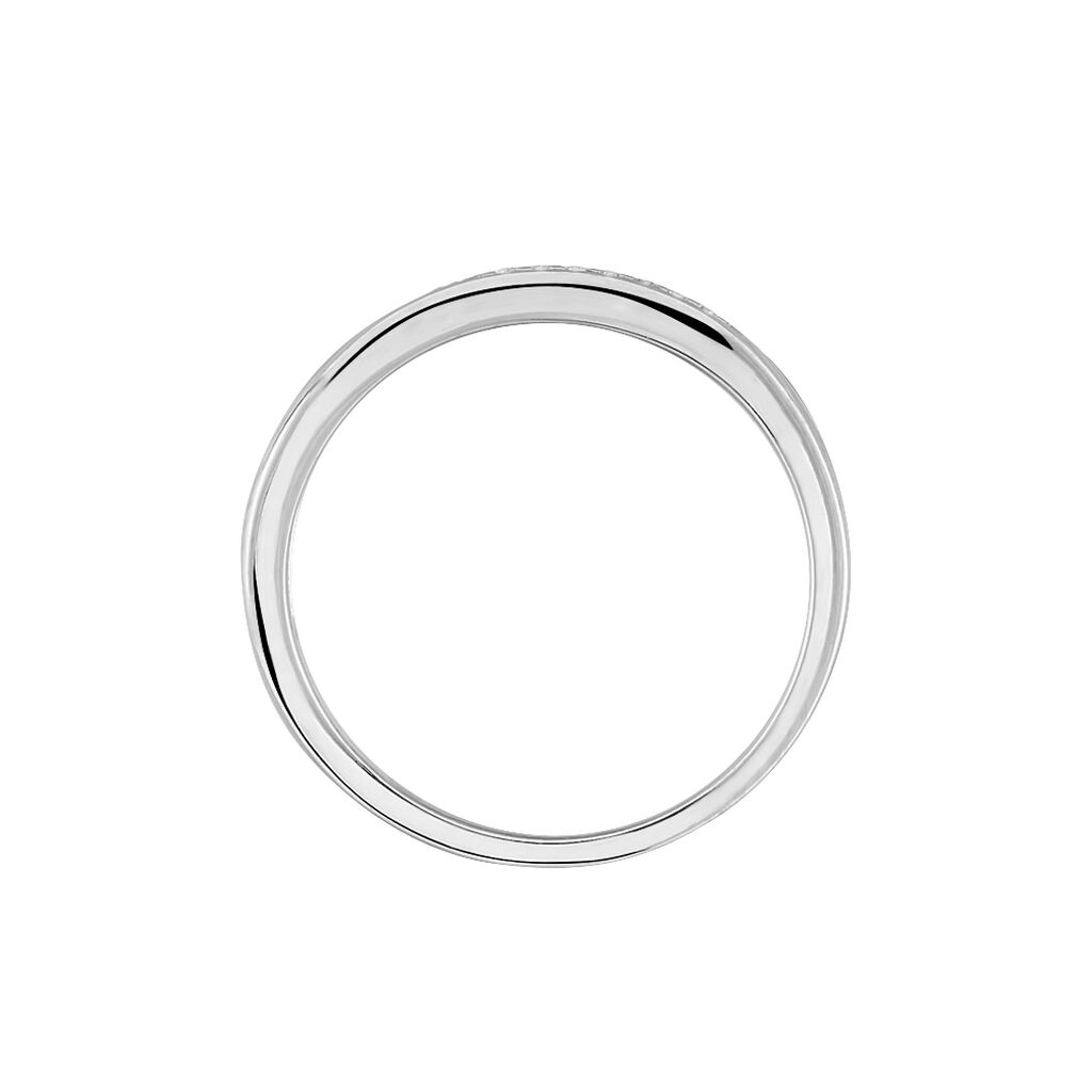 Bague Celimene Argent Blanc Oxyde De Zirconium