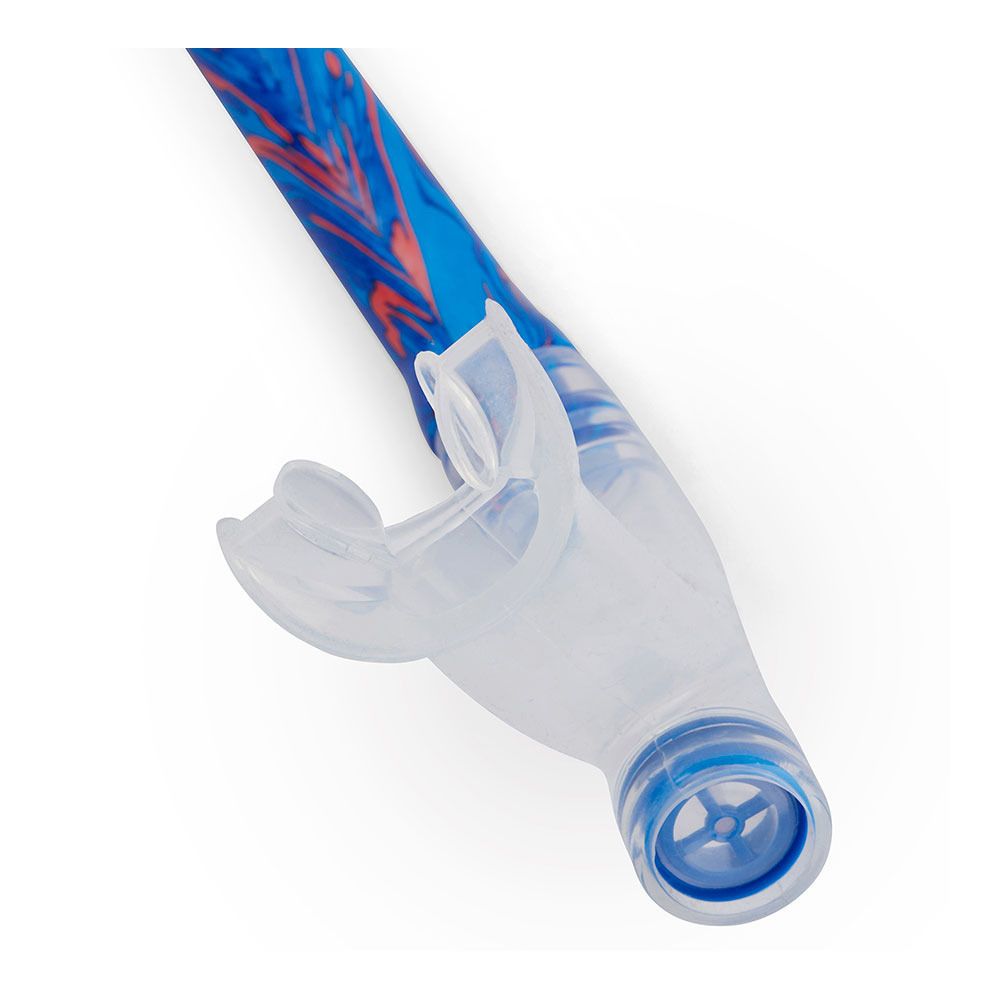 Speedo CENTRE SNORKEL - Tuba blue/blue