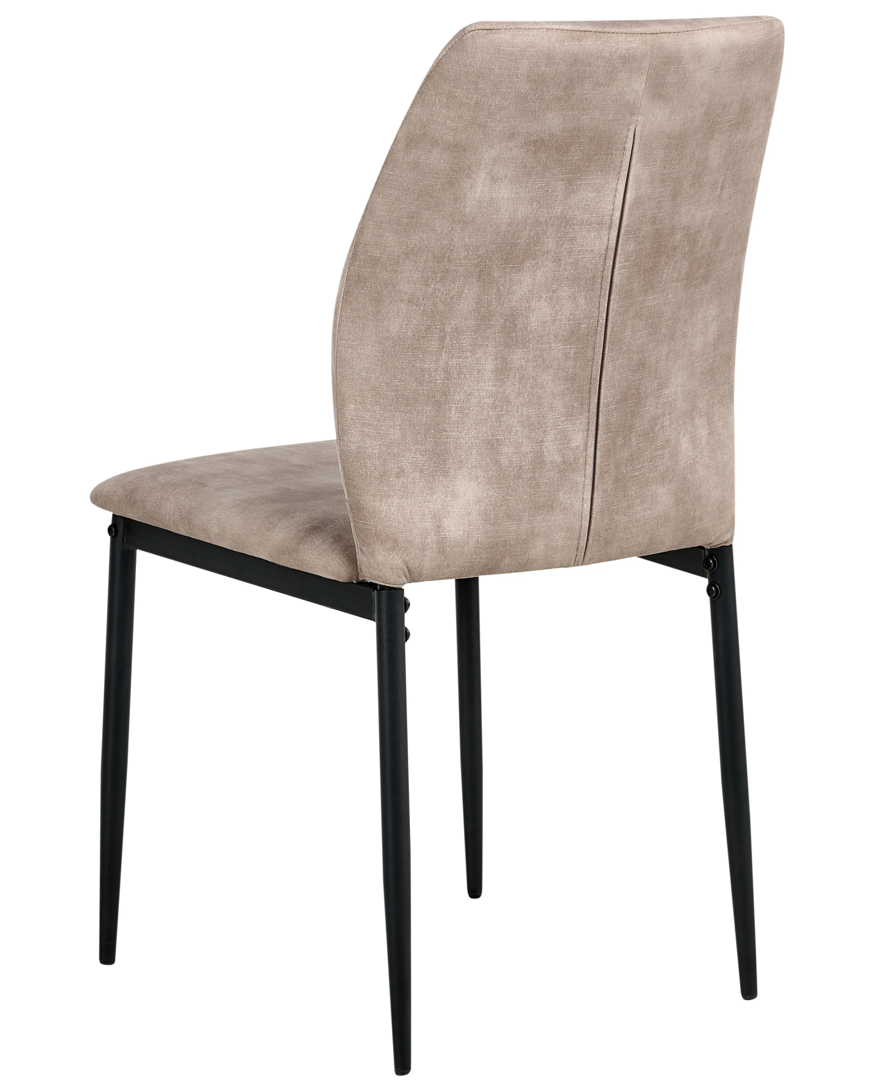 Set van 4 eetkamerstoelen ROCHEPORT Stof Taupe