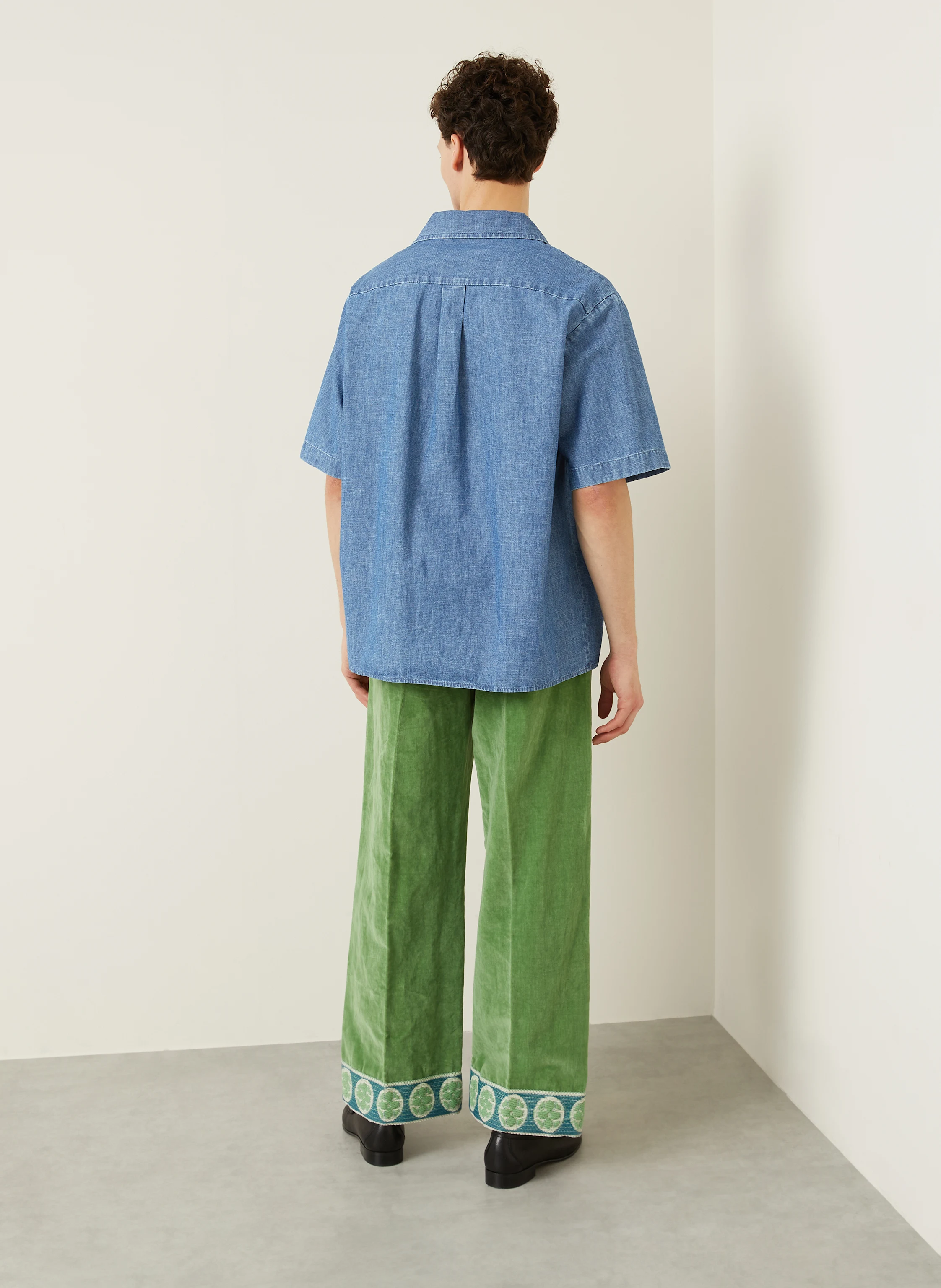 VALENTINO Jeanshemd Comfort Fit