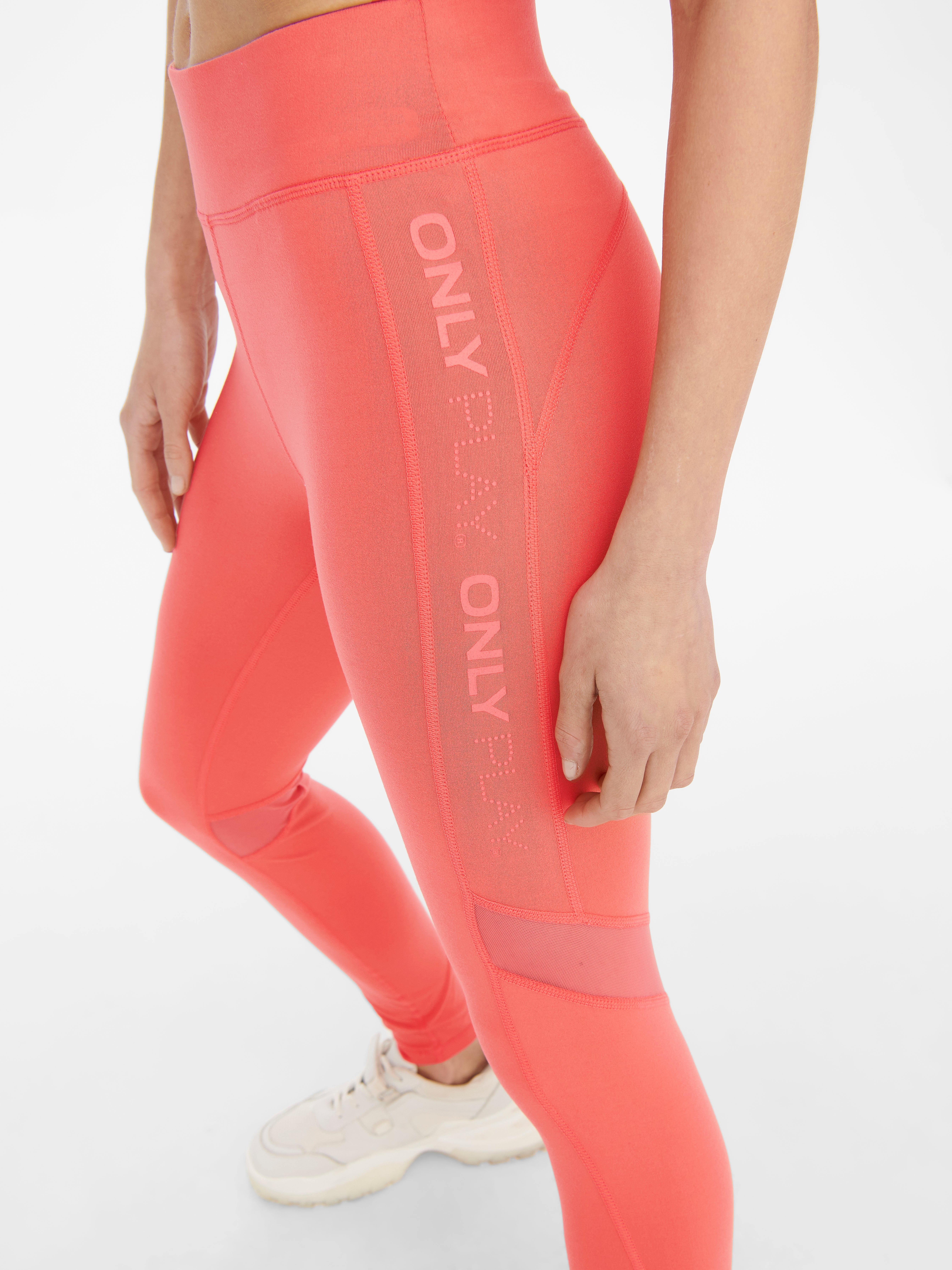 ONPCAMP Hohe Taille Slim Fit Sportleggings Spiced Coral