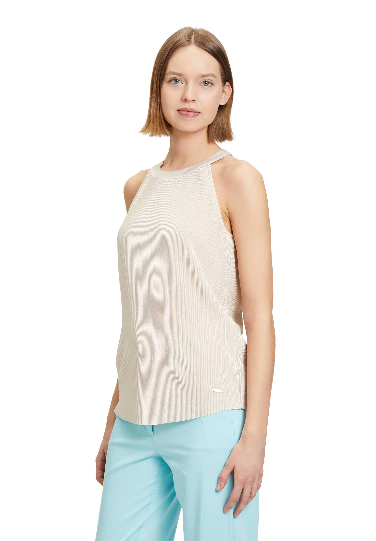 Betty & Co| Damen Blusentop mit Plissee