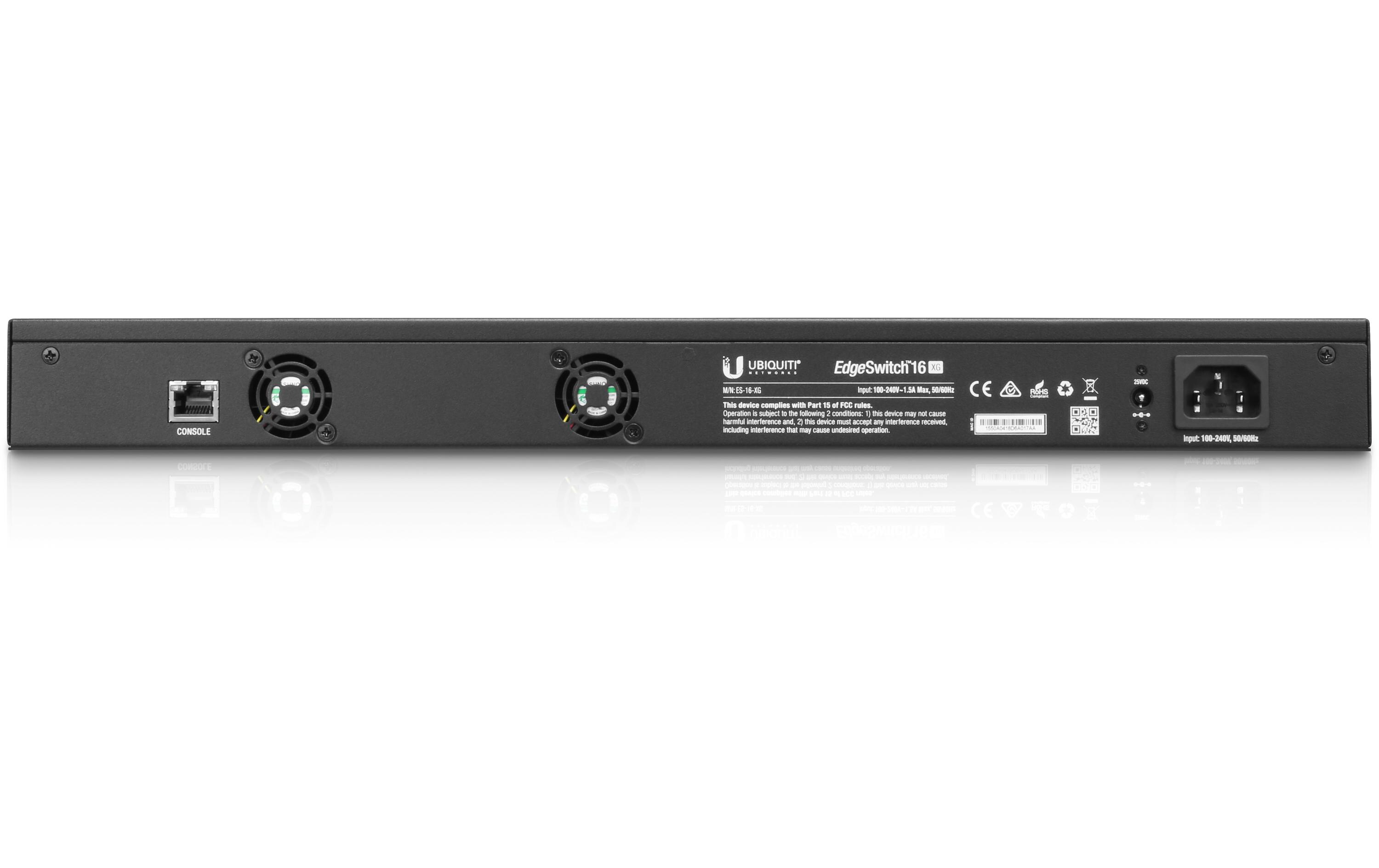 Switch EdgeSwitch ES-16-XG 16 Port<br>Full-Managed 10G Aggregation Switch
