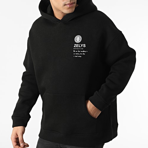 Sweat Capuche Bruno Noir