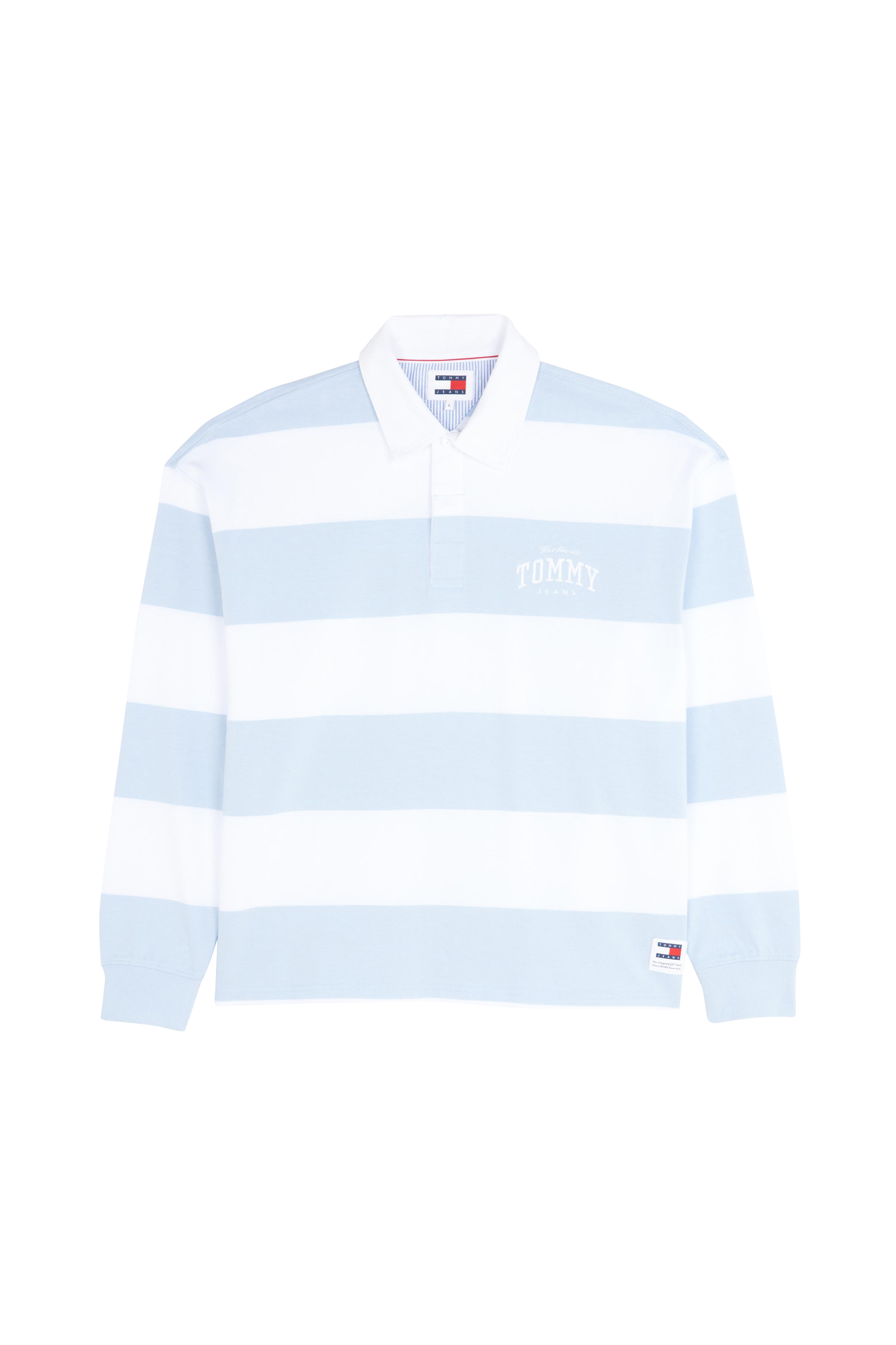 TOMMY JEANS Polo TJM RLX VARSITY CB R Bleu