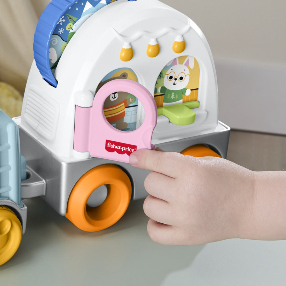 Køb Fisher-Price® Opdager Træk-campingvogn