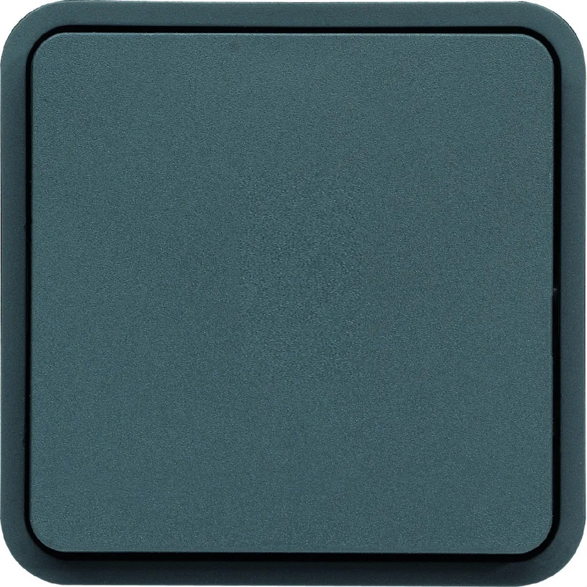 HAGER Bouton poussoir composable Cubyko Gris