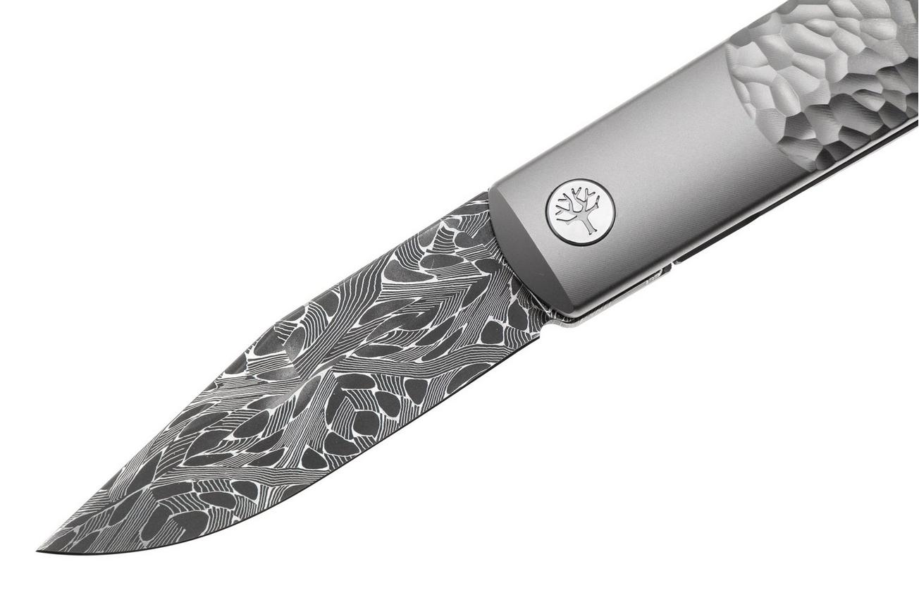 Böker BRLW 110673DAM, Meteorite Damast, Silver Titanium zakmes