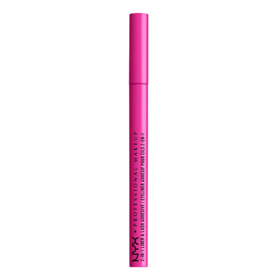 NYX Professional Makeup Jumbo 2-In-1 Liner & Lash Adhesive Baddest Black 1ml