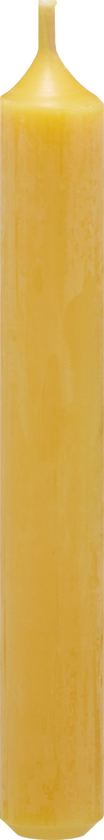 Baumkerzen - Gelb / H: 9.5 cm