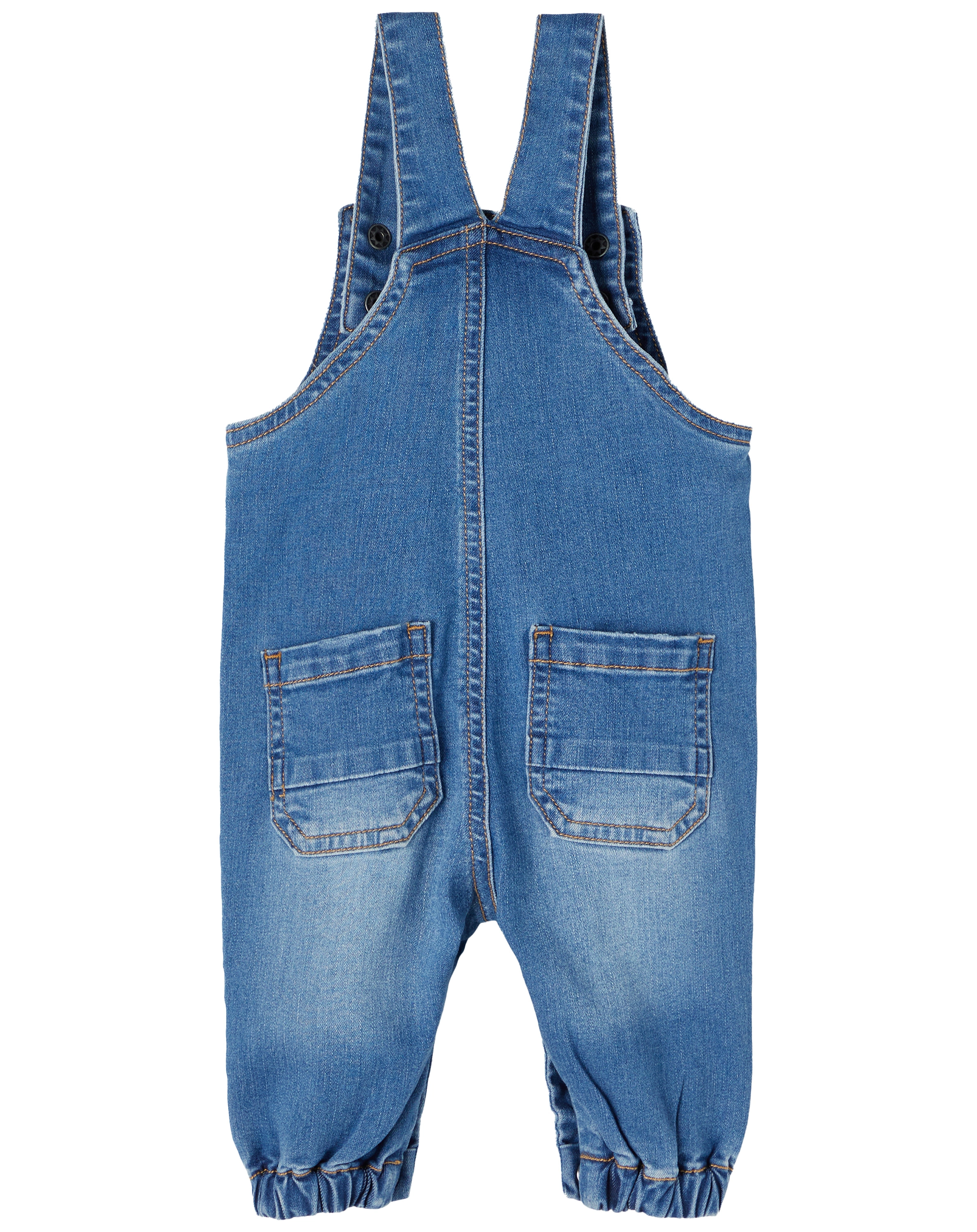 Jeans-Latzhose NBMBUNDO DNMATUMLES 2626 in medium blue