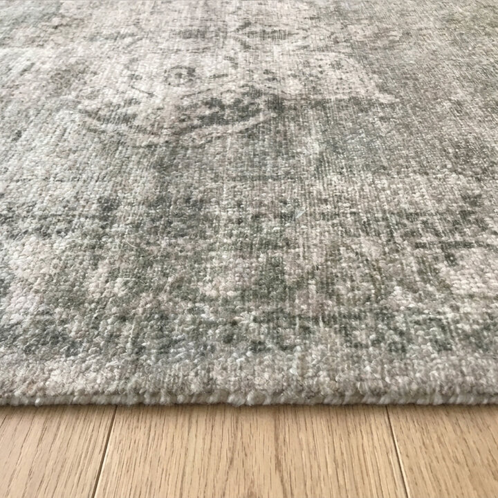 Vintage vloerkleed - Kyra Medaillon Groen | Duurzaam design