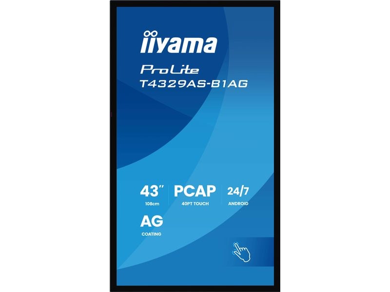 iiyama Touch Display ProLite T4329AS-B1AG  42.5 