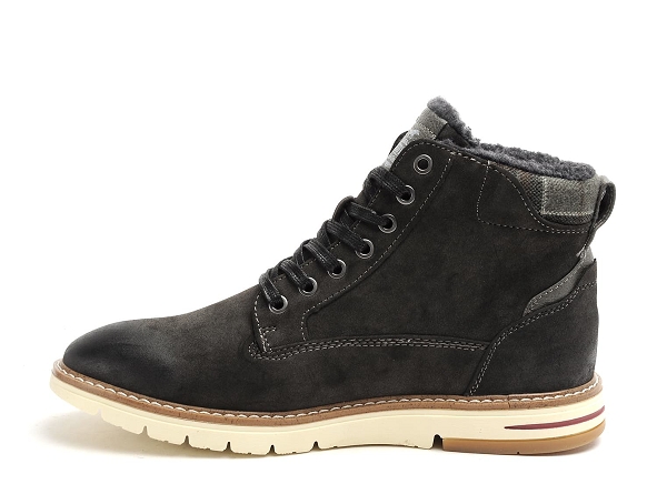 Mustang boots bottine homme 4149601 gris
