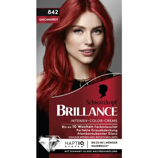 Intensiv-Color-Creme Farbe 842 Kaschmirrot