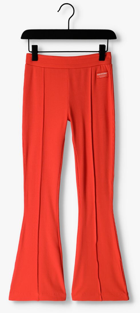 RAIZZED oranje raizzed flared broek emmie