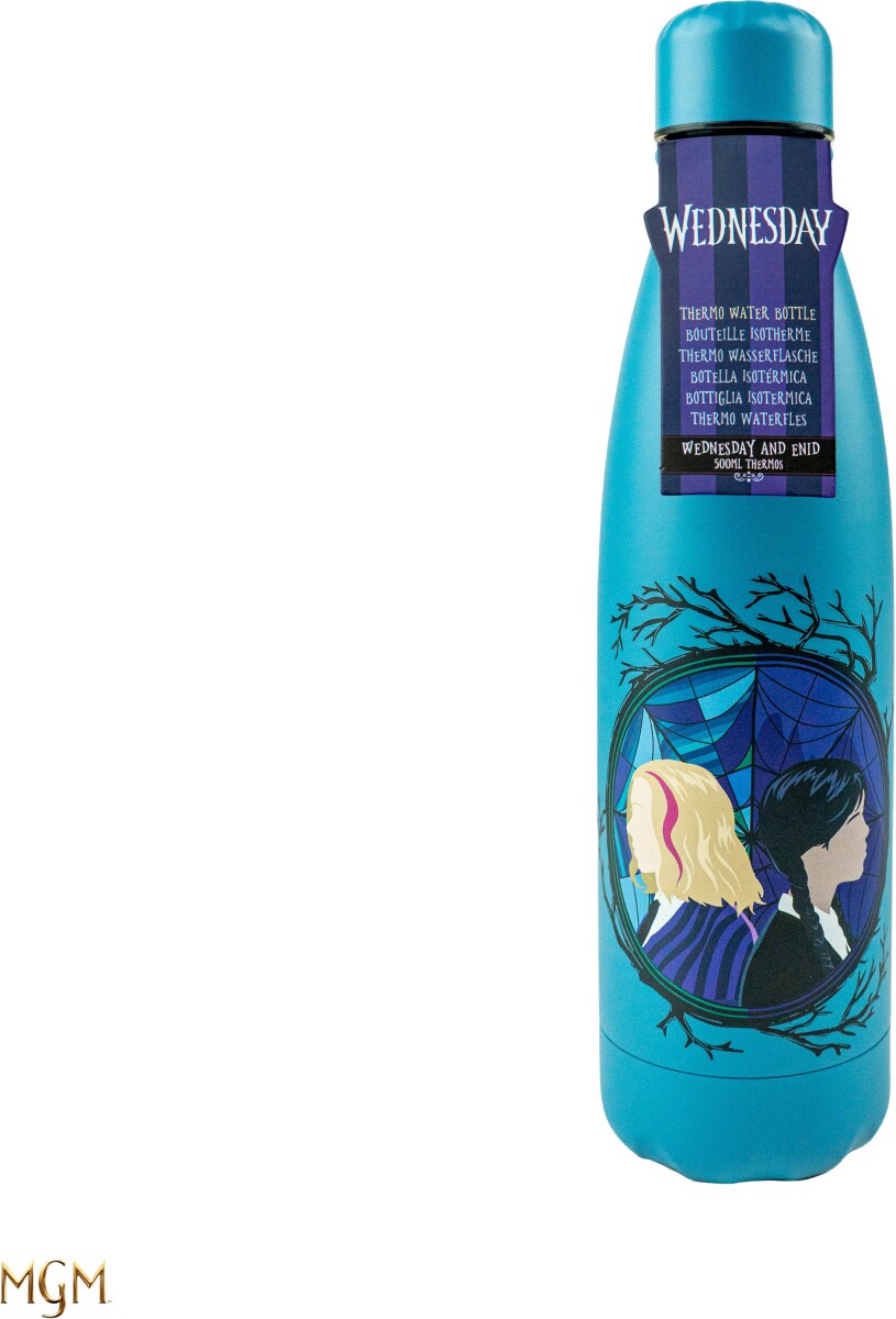 Wednesday - Waterbottle 500Ml Thermo + Double Wall - Wednesday And Enid