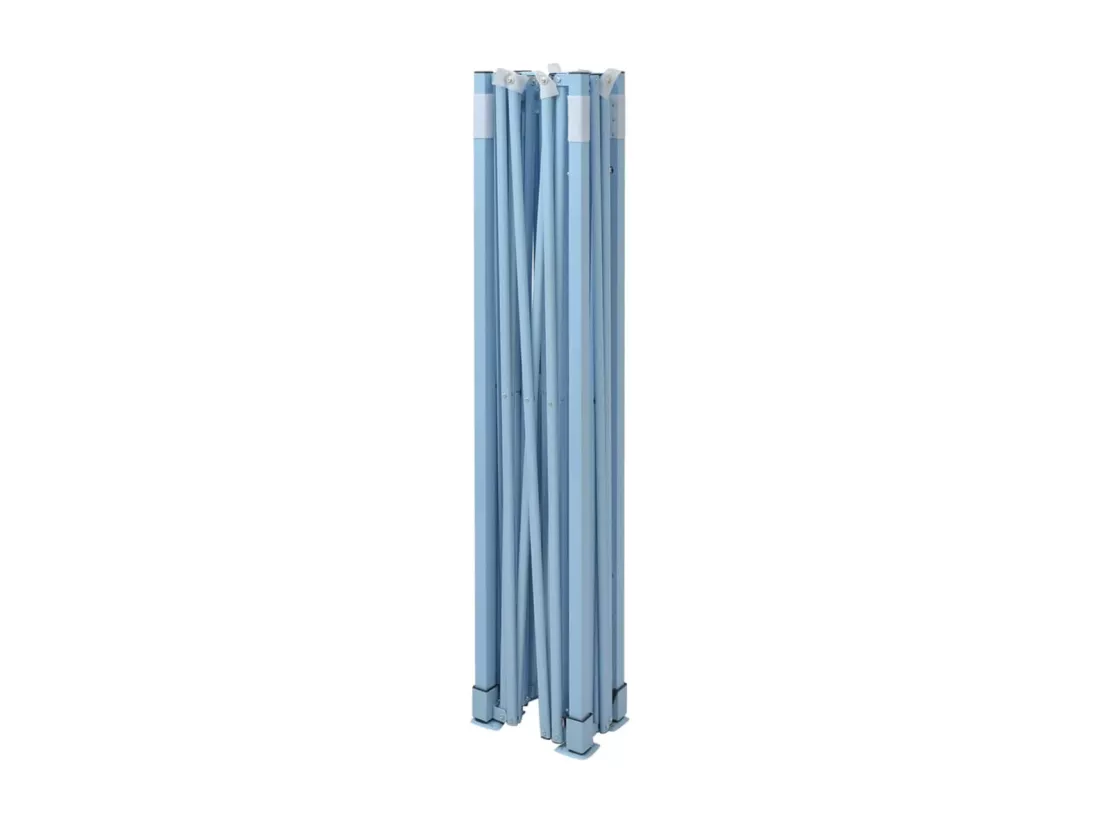 Tente pliable 3 x 4,5 m Bleu