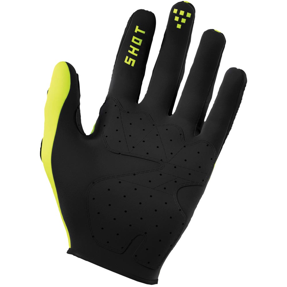 Shot - Gants Trainer 3.0 Jaune fluo