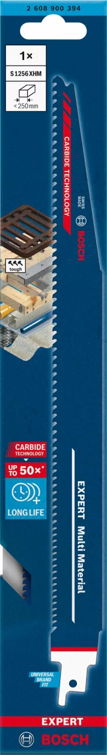 Bosch 2608900394 EXPERT Reciprozaagblad S1256XHM Multi Material