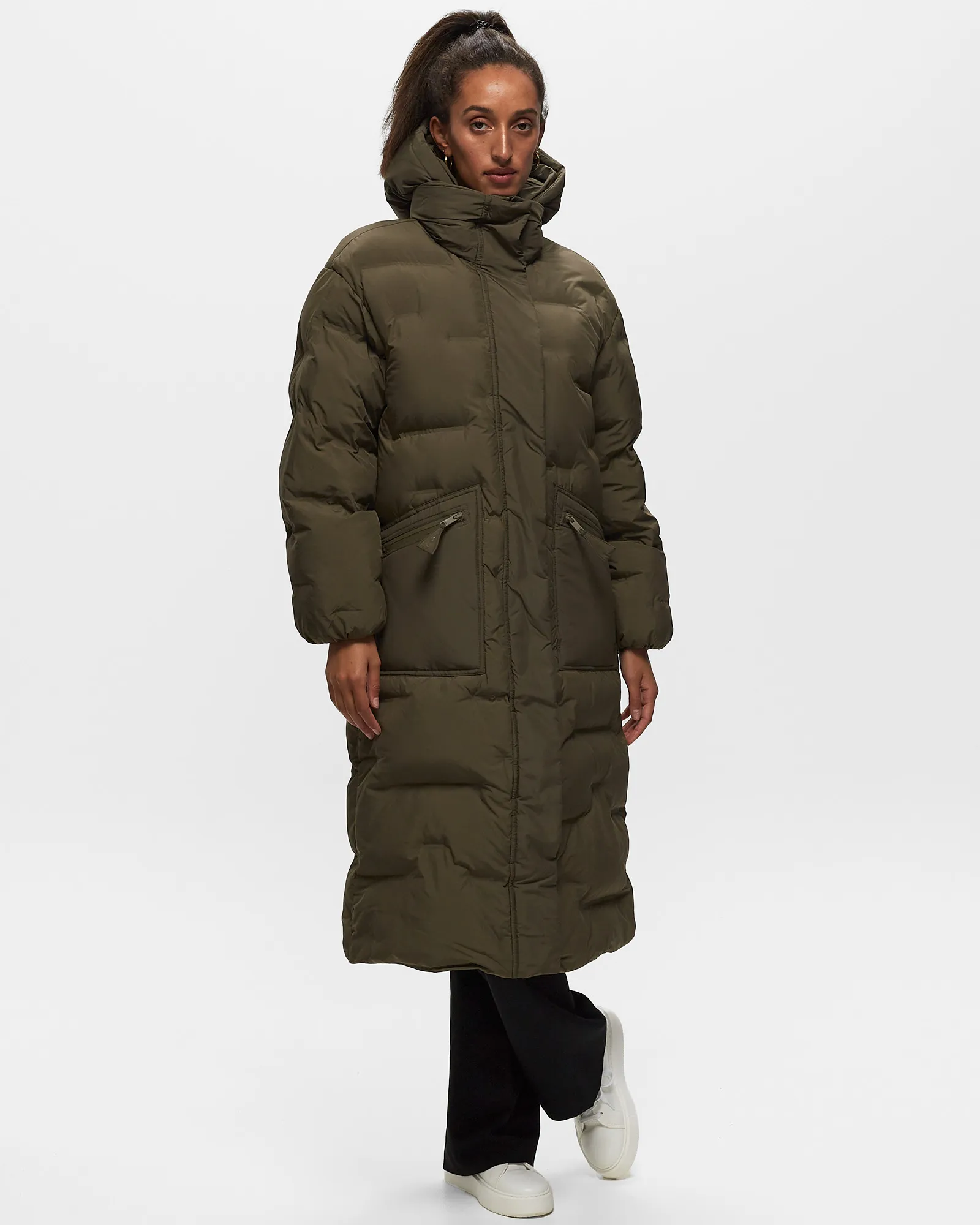Ganni Soft Puffer Oversized Coat