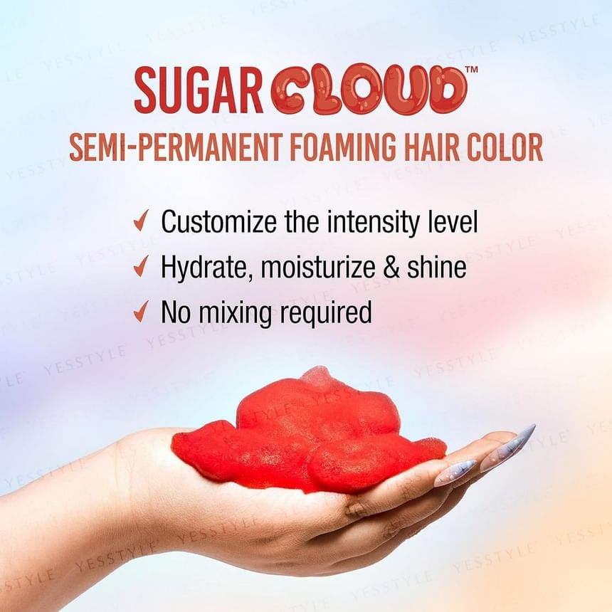 Punky Colour - Sugar Cloud Semi Permanente Schuimkleur Zoethout