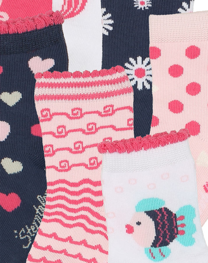 Socken UNTERWASSER 7er-Pack in bunt