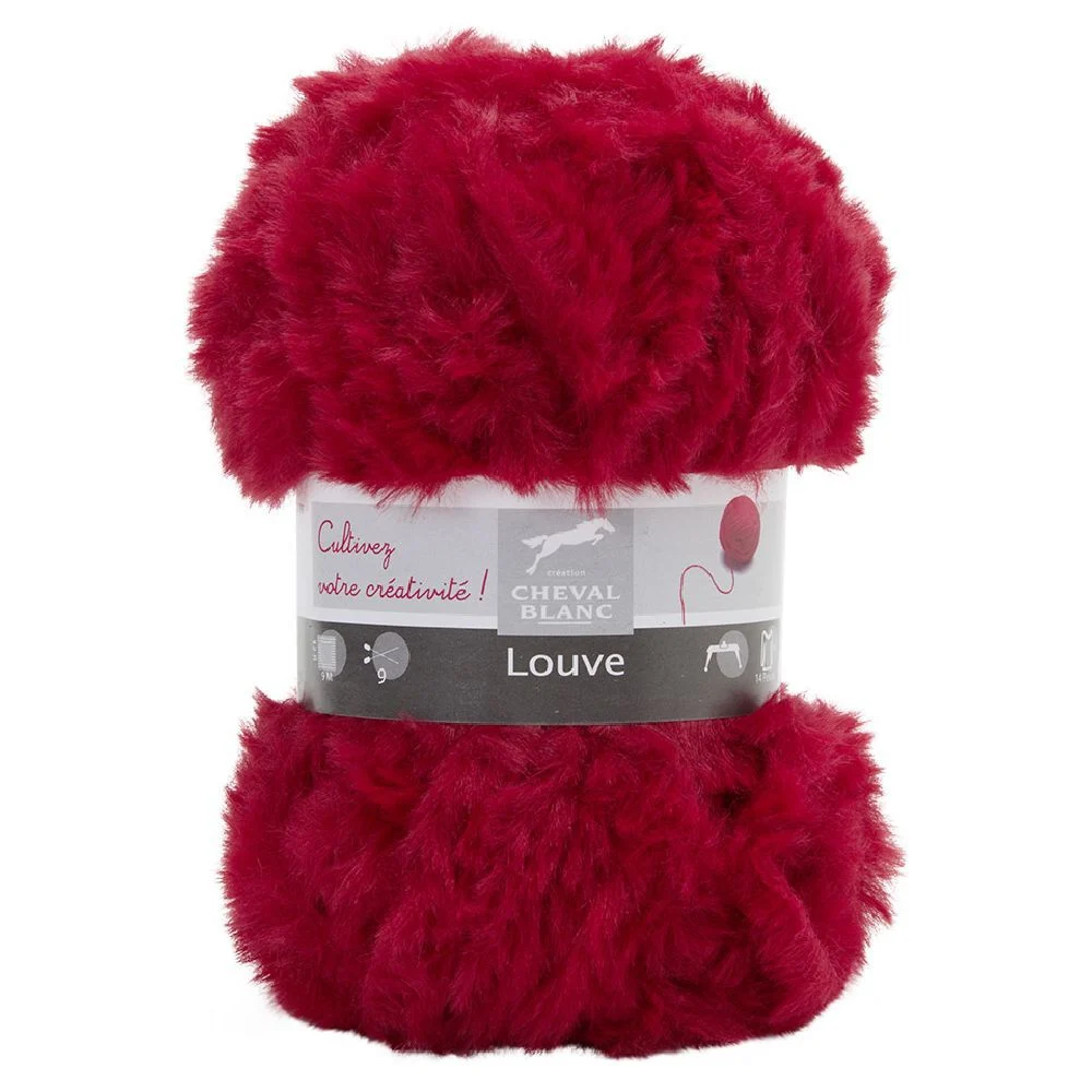 Fil à tricoter Louve rouge 50 g