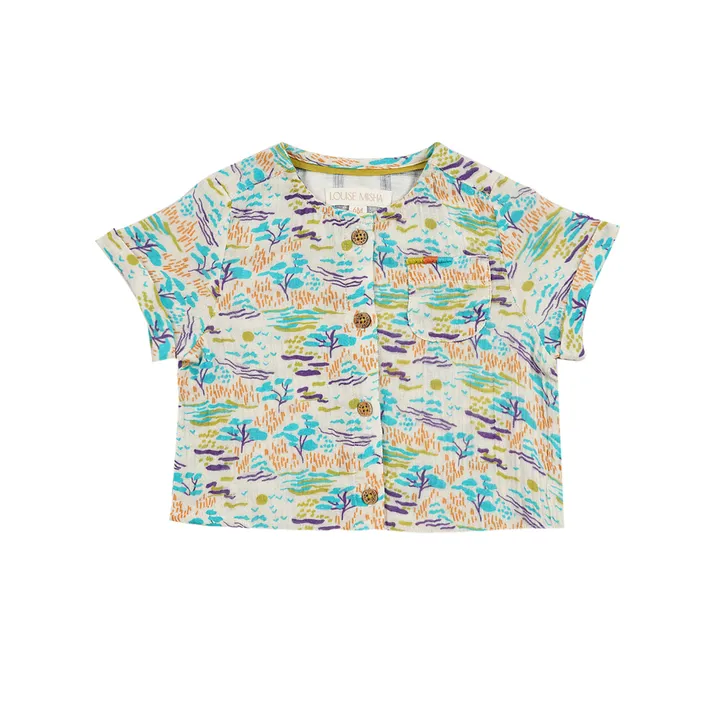 Louise Misha Chemise Adelio Gaze de Coton | Ecru