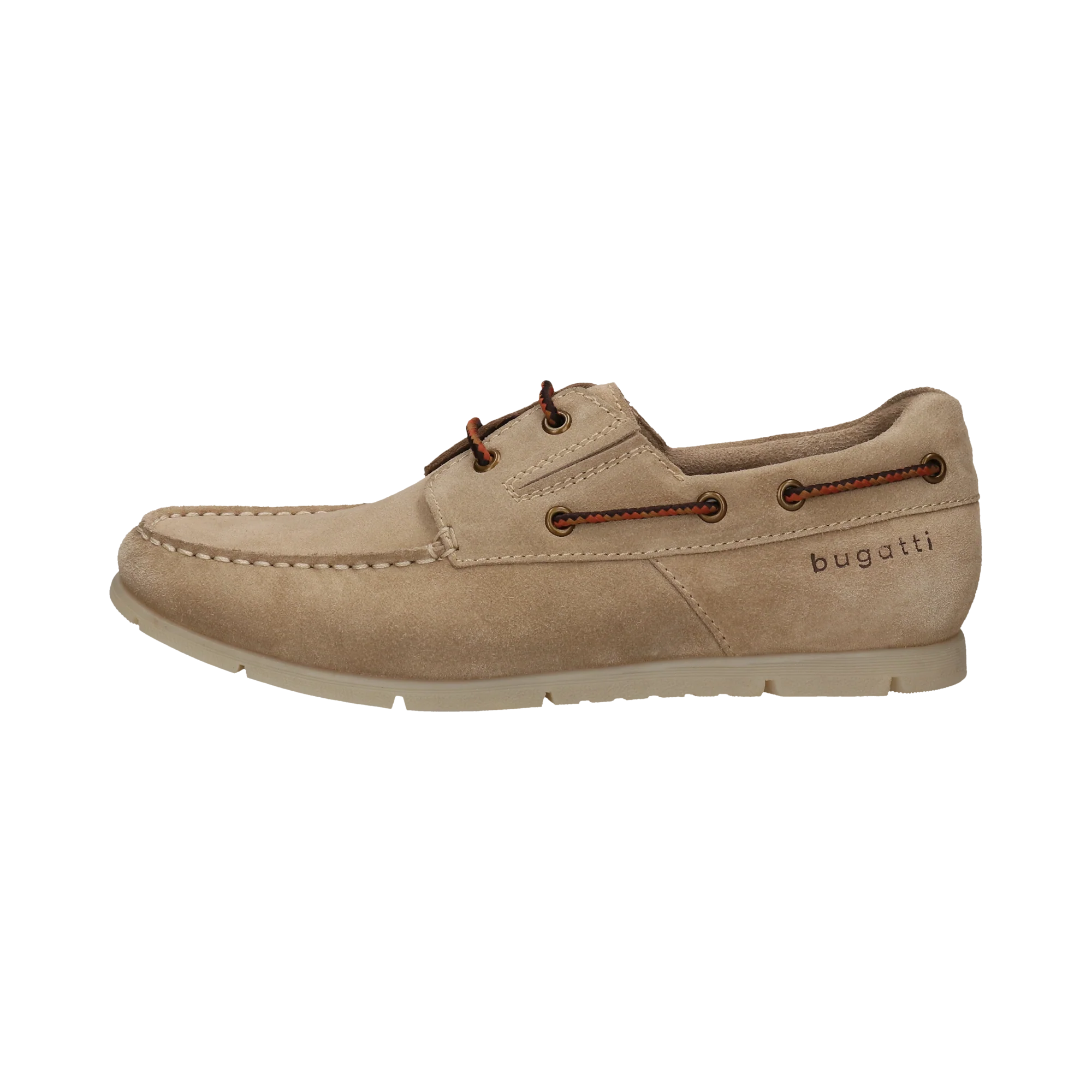 Leder Mokassin beige