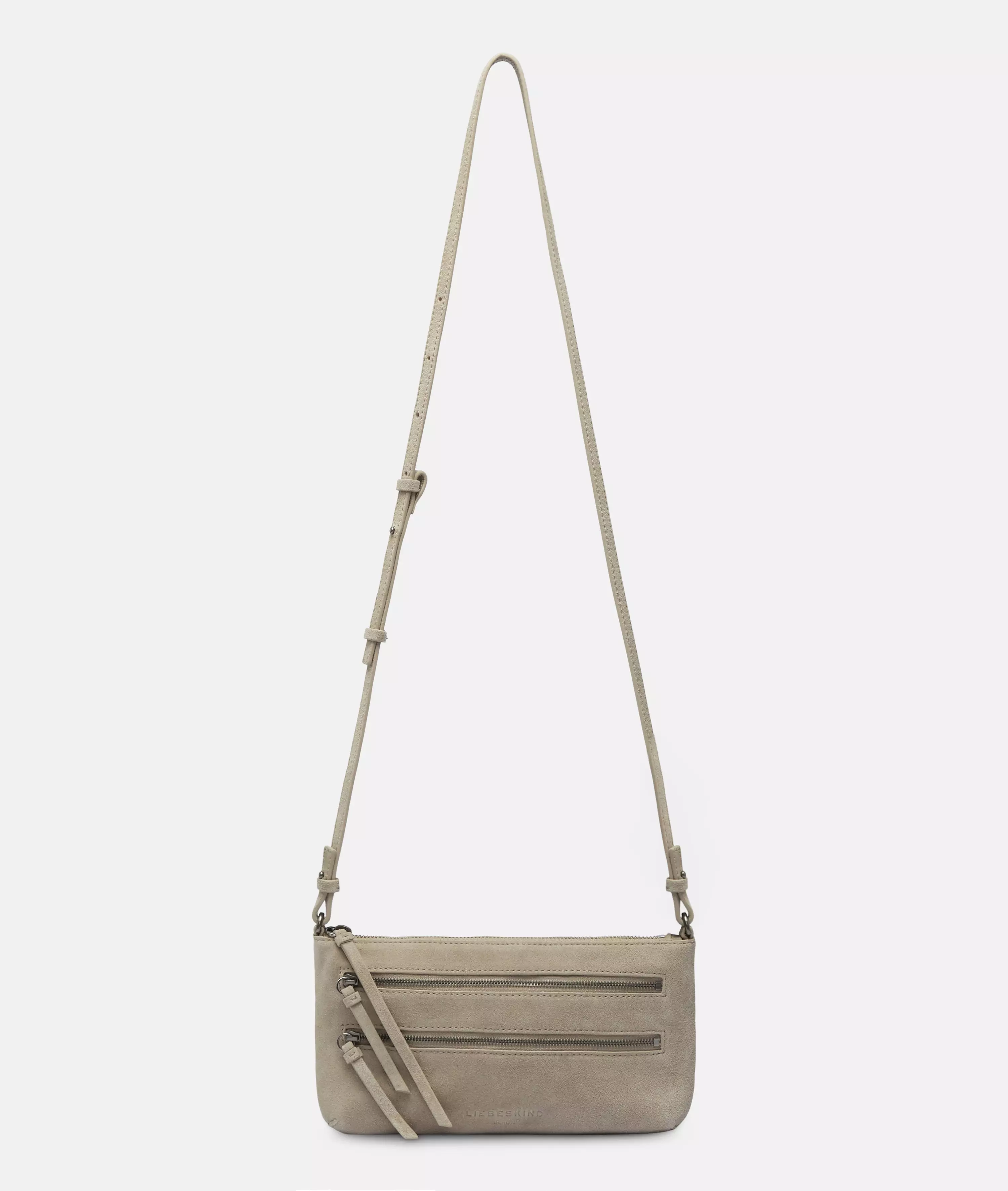 Crossbody Handy shoulder bag made from soft suede