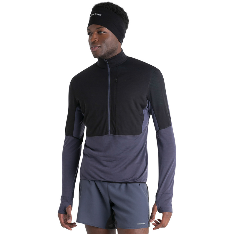 Icebreaker Herren Realfleece Descender Longsleeve