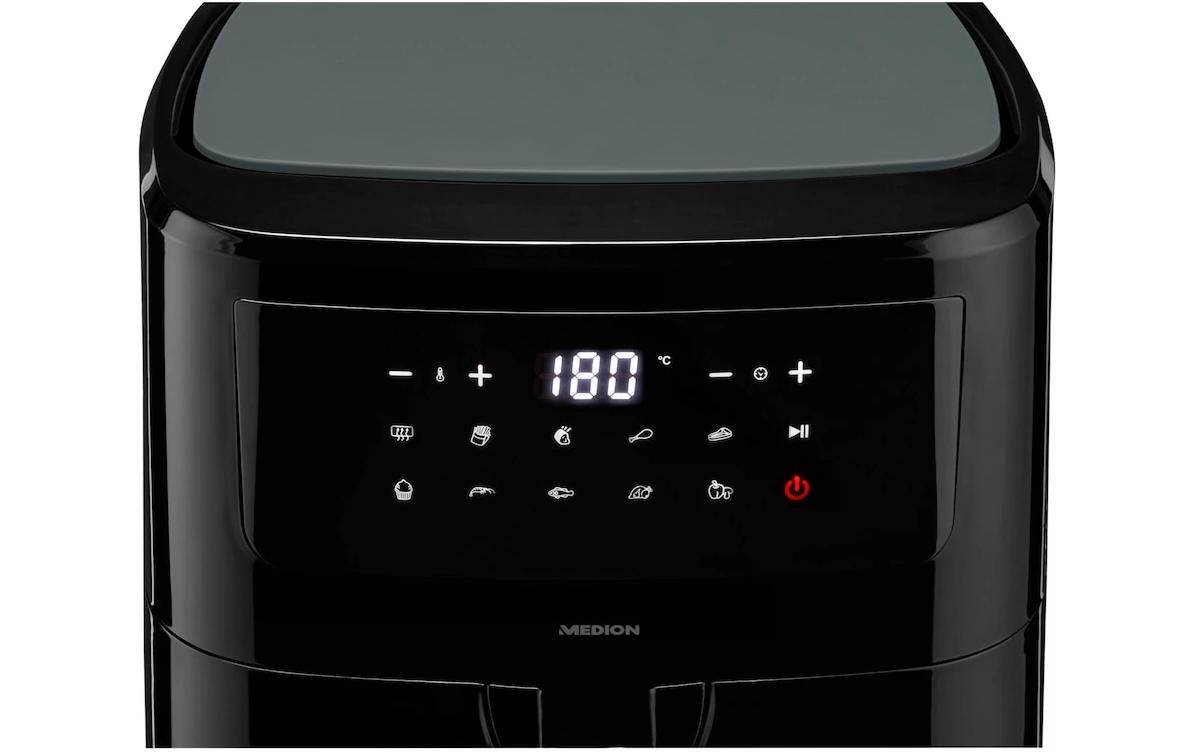 Medion® Heissluftfritteuse »MD 11750 45329 l, Schwarz« 2150 W