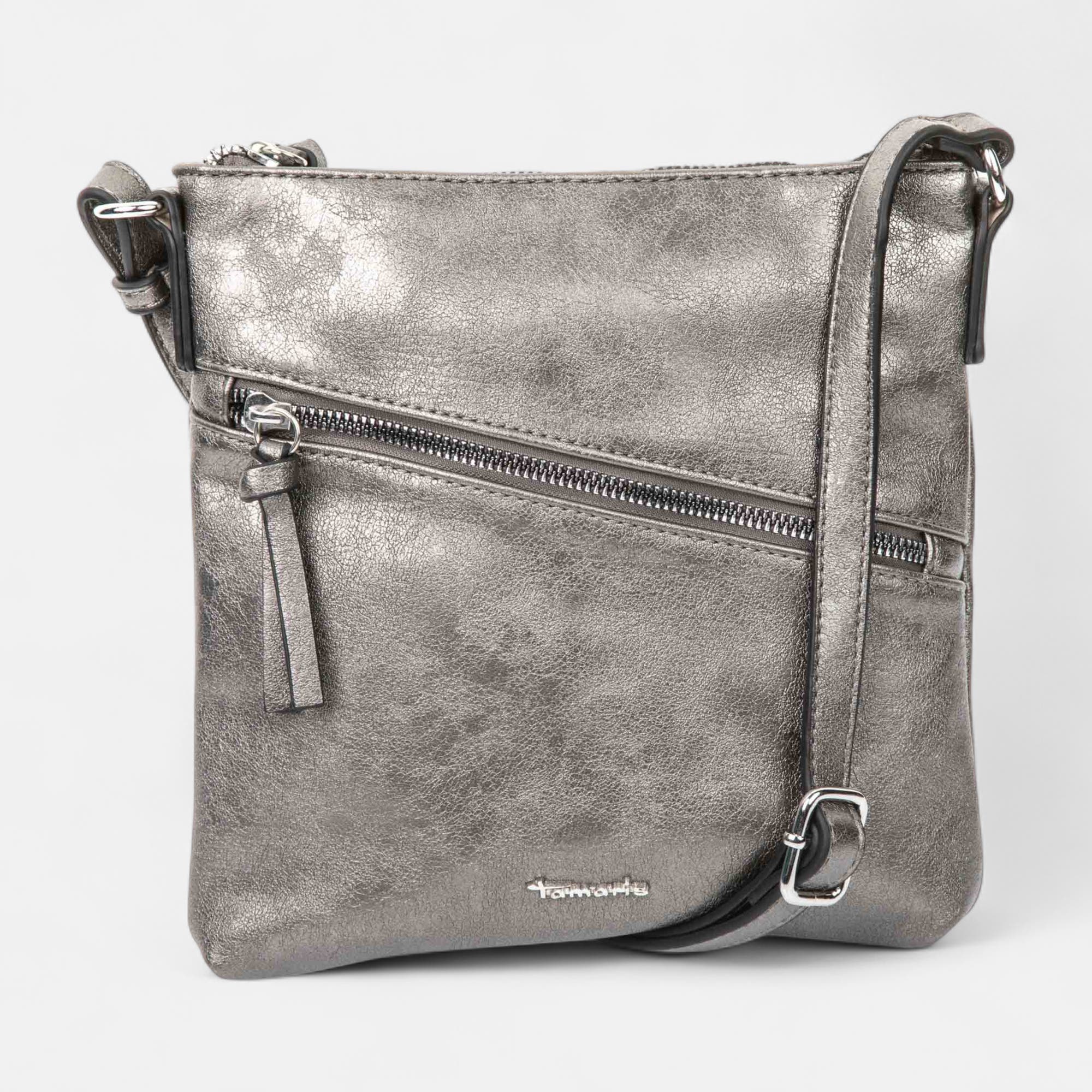 Sac bandoulière argent